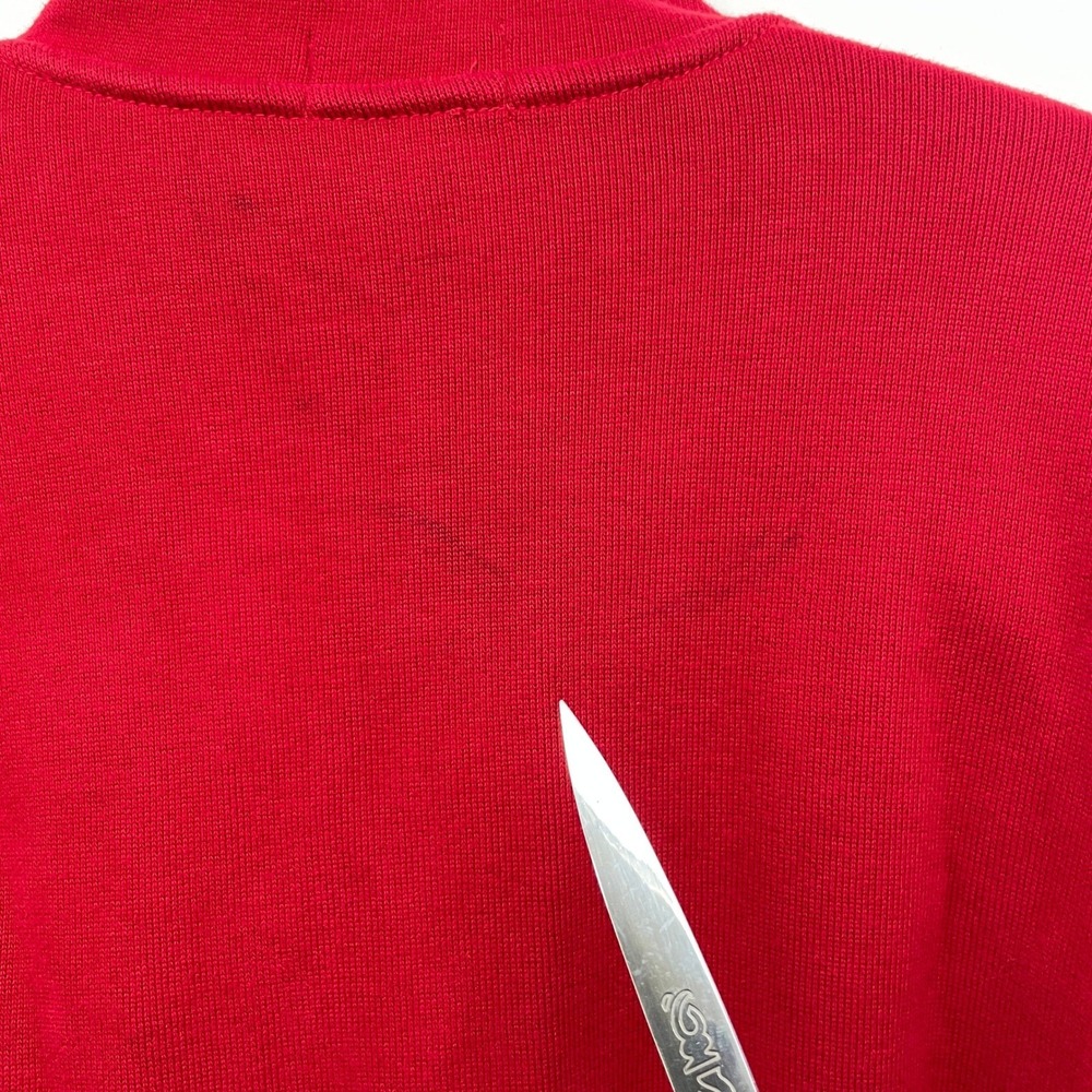 Polo Ralph Lauren Red Long Sleeve 1/4 Zip Polo Shirt Men's XXL Pony Mock Collar - Picture 5 of 11